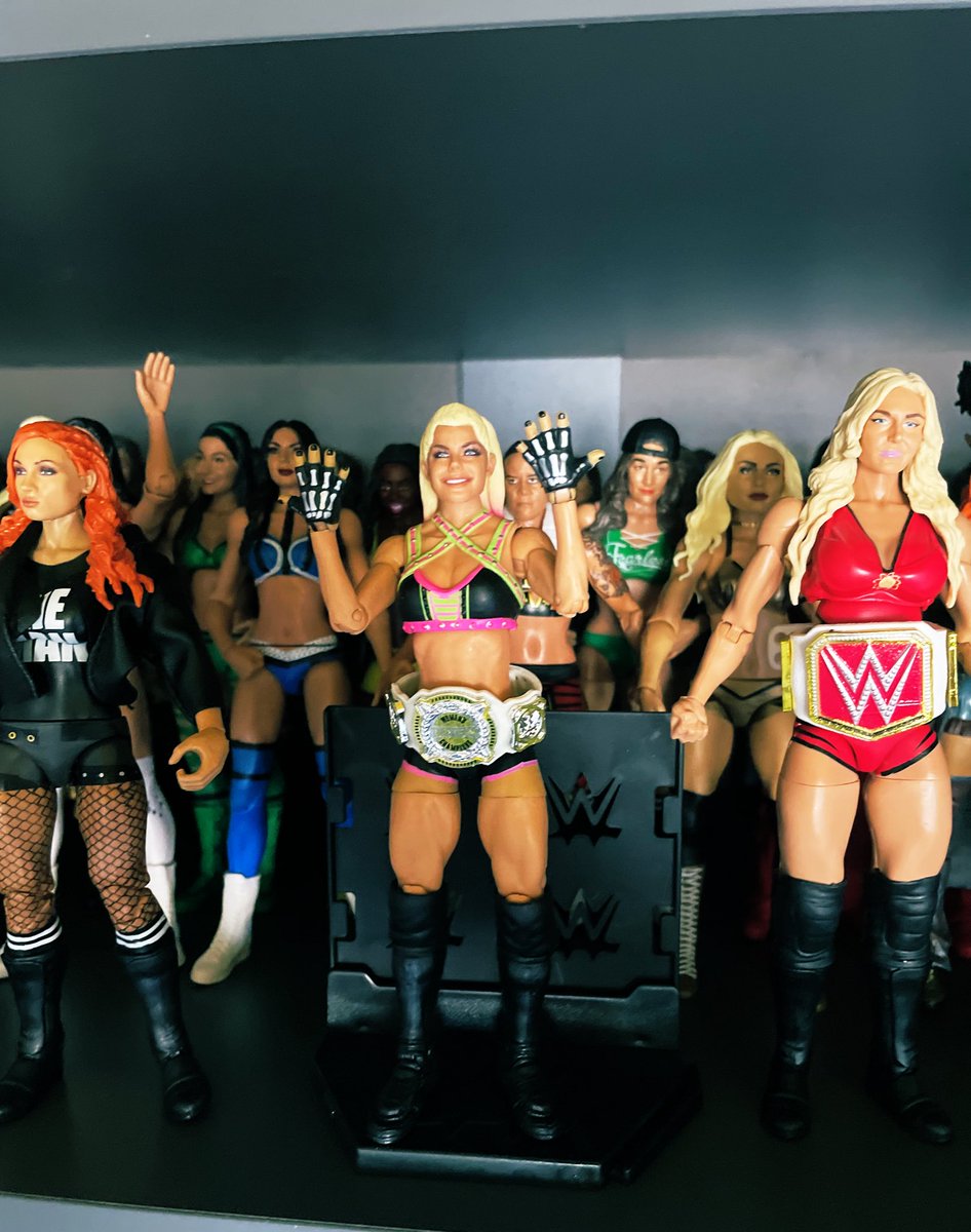 xantcore's tweet photo. Bayley, Alexa Bliss and Zelina Vega added to the collection 😄 🥰 #wwefigures #wwecollection https://t.co/dG6SjguUxb
