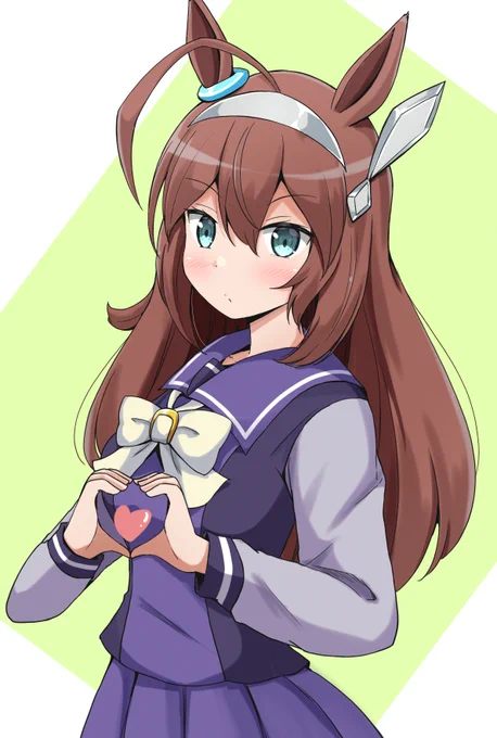 はーとミホノブルボン～(*'▽')❤ 