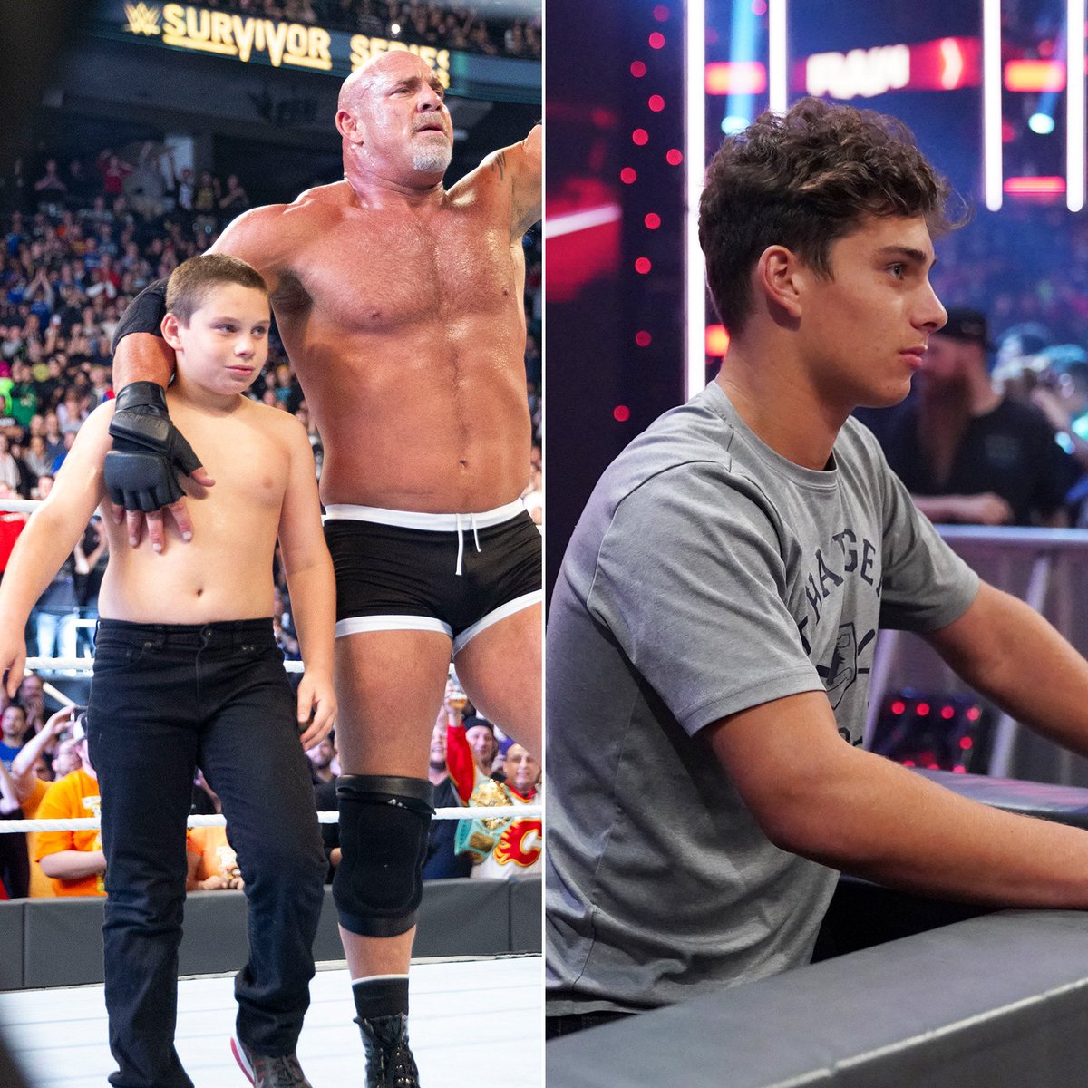 WWE MENA on X: "2021 ➡️ 2016 تحول كبير في شكل ابن أيقونة WWE جولدبيرج 😯  #جولدبيرج @Goldberg https://t.co/k2JTnvbacV" / X