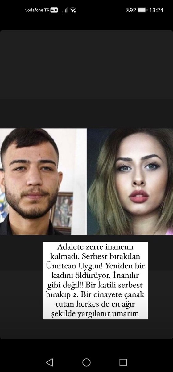Gamze01996's tweet photo. Sözün bitmediği yer!

2 kadın öldürdü serbest bırakıldı. Ama ben buna ana avrat sözsem tutuklanırım pess! #esrahankulu https://t.co/AqVjkkxxDD