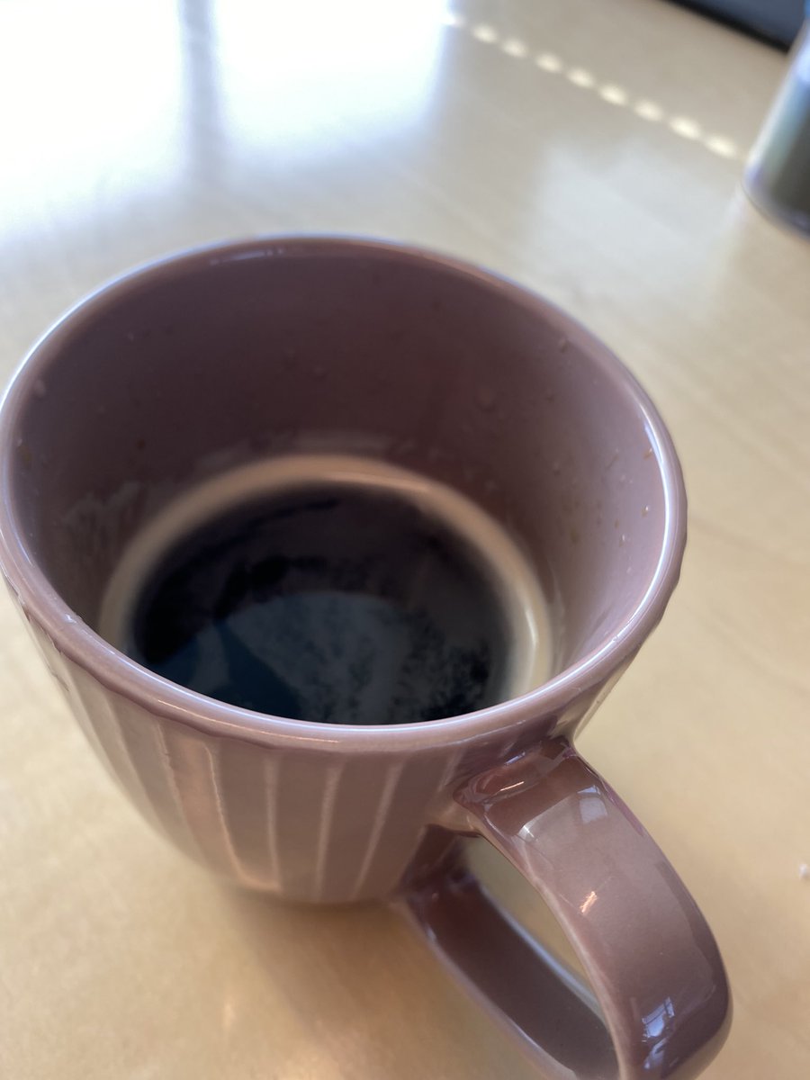 DanielaL's tweet image. First cup of coffee at work, that is at-the-office work. Wow! Still ghost town as it’s summer, but - wow! Feels surreal 😵‍💫