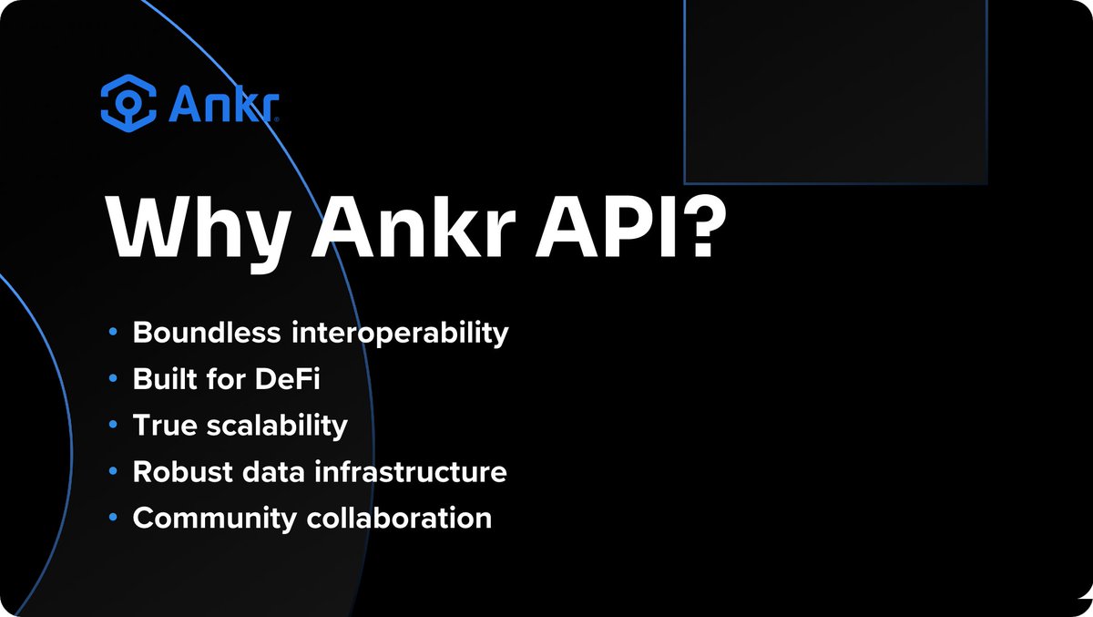 ankr's tweet photo. Ankr Developer API

➡️Easily build Web3 products with instant API access to major blockchain and DeFi protocols. https://t.co/FuUBgY0djf