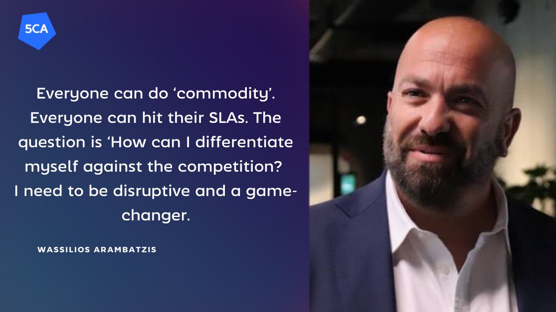 5CA_Global's tweet photo. An inspiring quote by Wassi Arambatzis from our latest High 5 interview.

To find out what makes this 23-year industry veteran tick, read the interview by clicking the link below:

https://t.co/R9omzetdXC

#innovation #leadership #customerrelations #customerexperience #CX https://t.co/5iADbIwHsX