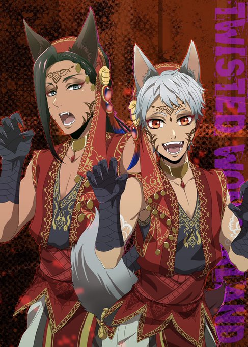#最近フォローした方は知らない過去絵を晒す

ハロウィンと、何故か一人でツボって暇さえあれば描いてたジャミルがダメならダメカリムくん← 