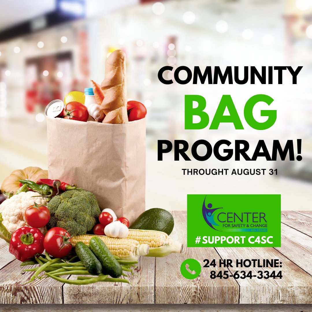 Center4SC's tweet photo. ๐ฐ Support: Get Your Bags Today!
๐๏ธ Every reusable bag purchased gives us $1.
๐ Visit and help victims & survivors.
#StartbyBelieving #SupportC4SC #CommunityBagProgram @StopandShop (1 Stevens Way, Orangeburg NY) https://t.co/WoGg8UI3dO