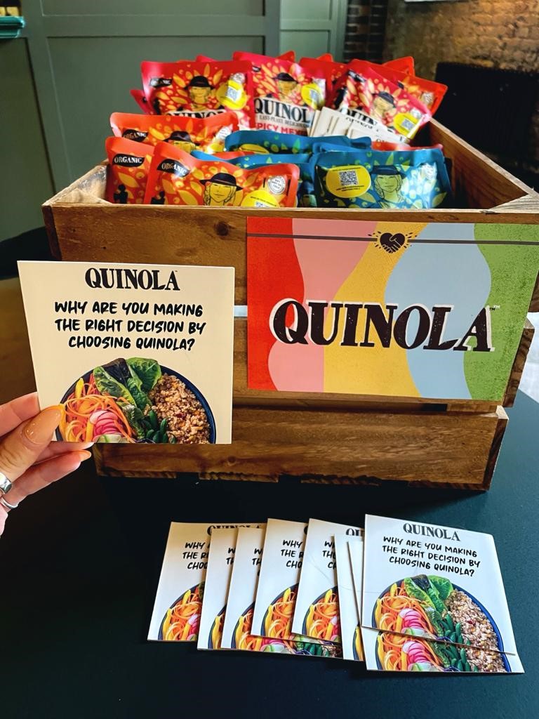 Today we had some samples from one of our fabulous customers <a href="/QuinolaUK/">Quinola</a> ⭐️🍽️

They're gluten free, plant based, full of protein and organic - perfect hot or cold!

#Quinola #Samples #Food