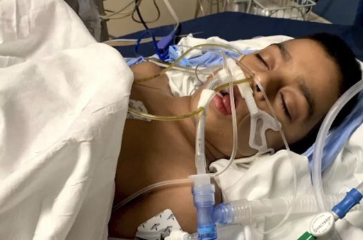 JMcCainNvrTrump's tweet photo. It takes a special kind of evil to call a dying child a crisis actor, but that’s right-wing Qanon lovin’ media for you. #QSoCrazy #GQPDeathCult https://t.co/1SlE2y2mPc