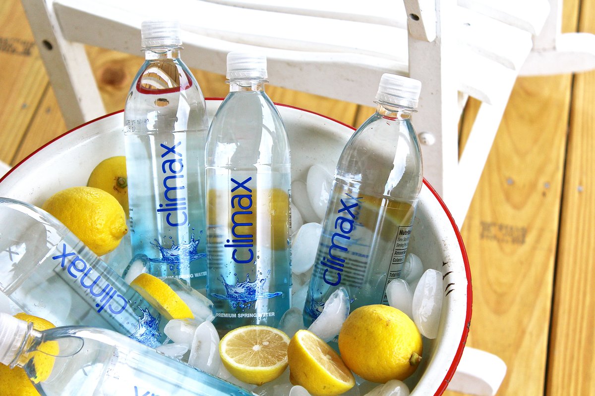 ClimaxWater's tweet photo. Its Friday-EVE! Prepare for your weekend by grabbing some Climax Spring Water! https://t.co/xx4aXxc2th