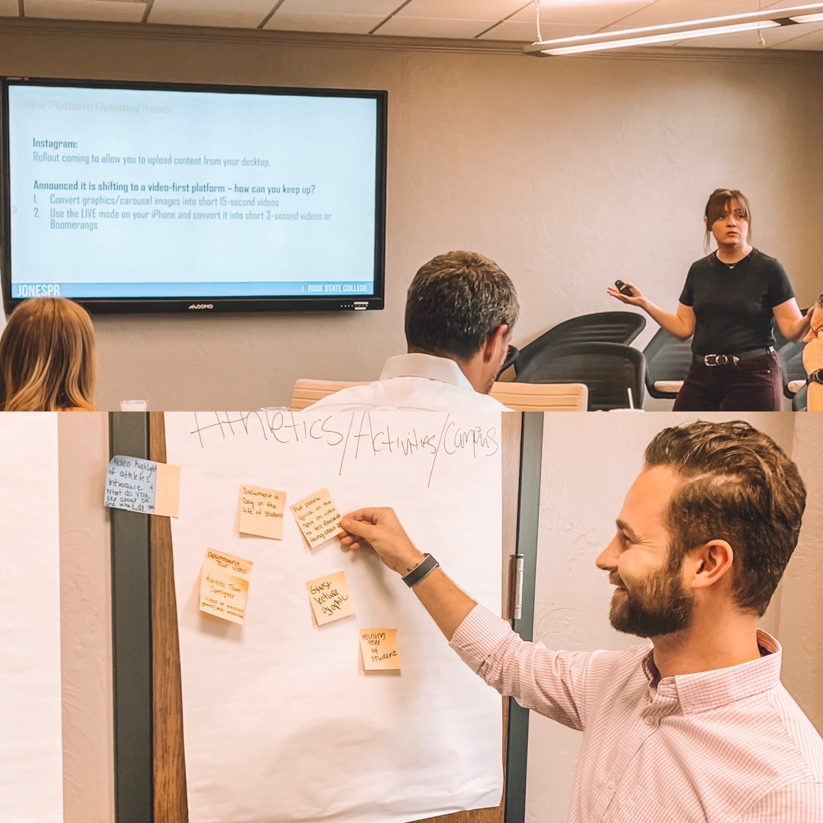 <a href="/TaylorKetchum/">Taylor Ketchum</a> &amp; @Jack_M_Phillips led a #socialmedia training at <a href="/rosestate/">Rose State College</a> this week! If your team could use a refresher or a reset to make sure your social media is fresh, engaging and effective, give us a shout to book a 2-hr or 1/2 day session!
