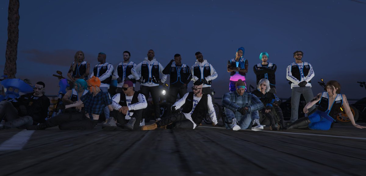 coughdogg_'s tweet photo. Pale Riders MC North Melbourne Chapter looking fresh AF in our new Kuttes and clothing in our beautiful city of @UGCFivem 💙

@TBE_RT @GamingRTweeters @sme_rt @ShoutGamers @BlazedRTs @tools_by_ezio @SGH_RTs @OwlRetweets https://t.co/CCR1sQM3wk