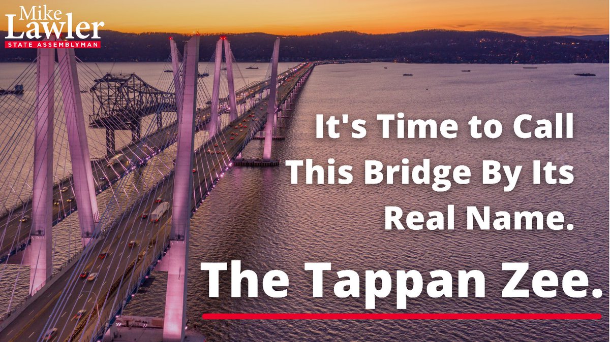 .@NYGovCuomo disgraced his family name and violated the public trust, by sexually harassing and abusing women. We need to remove the stain of his name from our government. It’s time to pass my bill, A6594, and return the Mario M Cuomo bridge to its rightful name, The Tappan Zee!