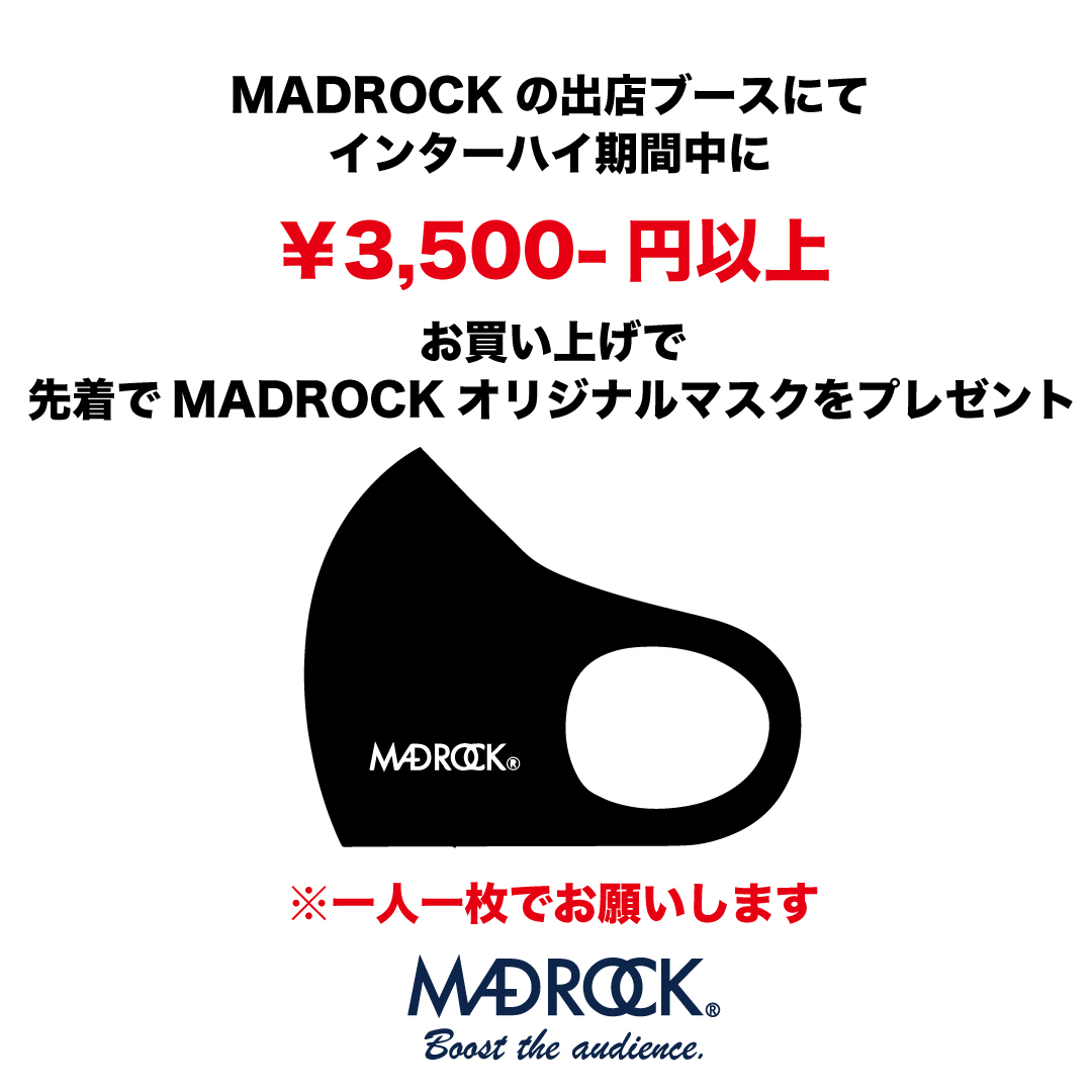 MADROCK_tokyo's tweet photo. 【出店情報!!】
8/10(火)~8/15(日)に新潟市東総合スポーツセンターにて、インターハイ2021 in新潟に出店致します！
記念Tや新作商品をごっそり持っていきます！

#MADROCK #BASKETBALL #TOKYO #NIIGATA #INTERHIGH #INTERHIGH2021 #マッドロック #バスケ #バスケットボール #インターハイ #新潟 https://t.co/8CrAe4DKXV