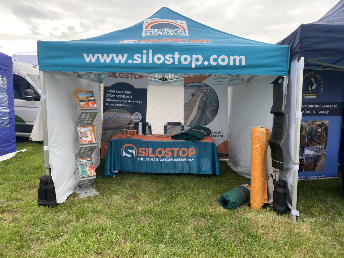 _luce_johnson's tweet photo. Beautiful views on the drive up to @theRABDF Gold Cup open day, set up and ready to go @Silostop 🐮🌱 https://t.co/edHxaSMZjV