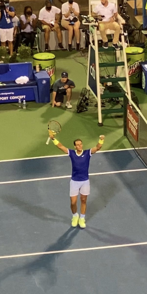 Jenrod_'s tweet photo. Good morning! What an incredible night at the @CitiOpen! Great match. https://t.co/ReWlzJGdy2