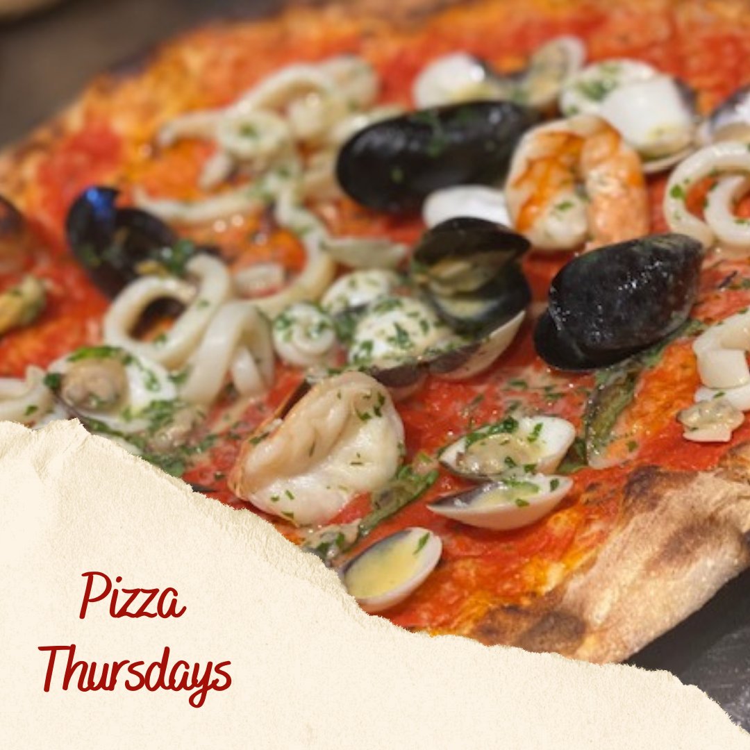 TOMO_N8's tweet photo. Like seafood &amp; pizza and can’t decide what to eat? Put them together! 

🍕🍤 Seafood pizza – available upon request

Book now to try > 02038480099
#seafood #pizza #pizzapics #seafoodpizza #italianfood #italianrestaurant #tomo #northlondon #n8 #pizzagram #sourdough #italian https://t.co/ZaK8NLiDdD