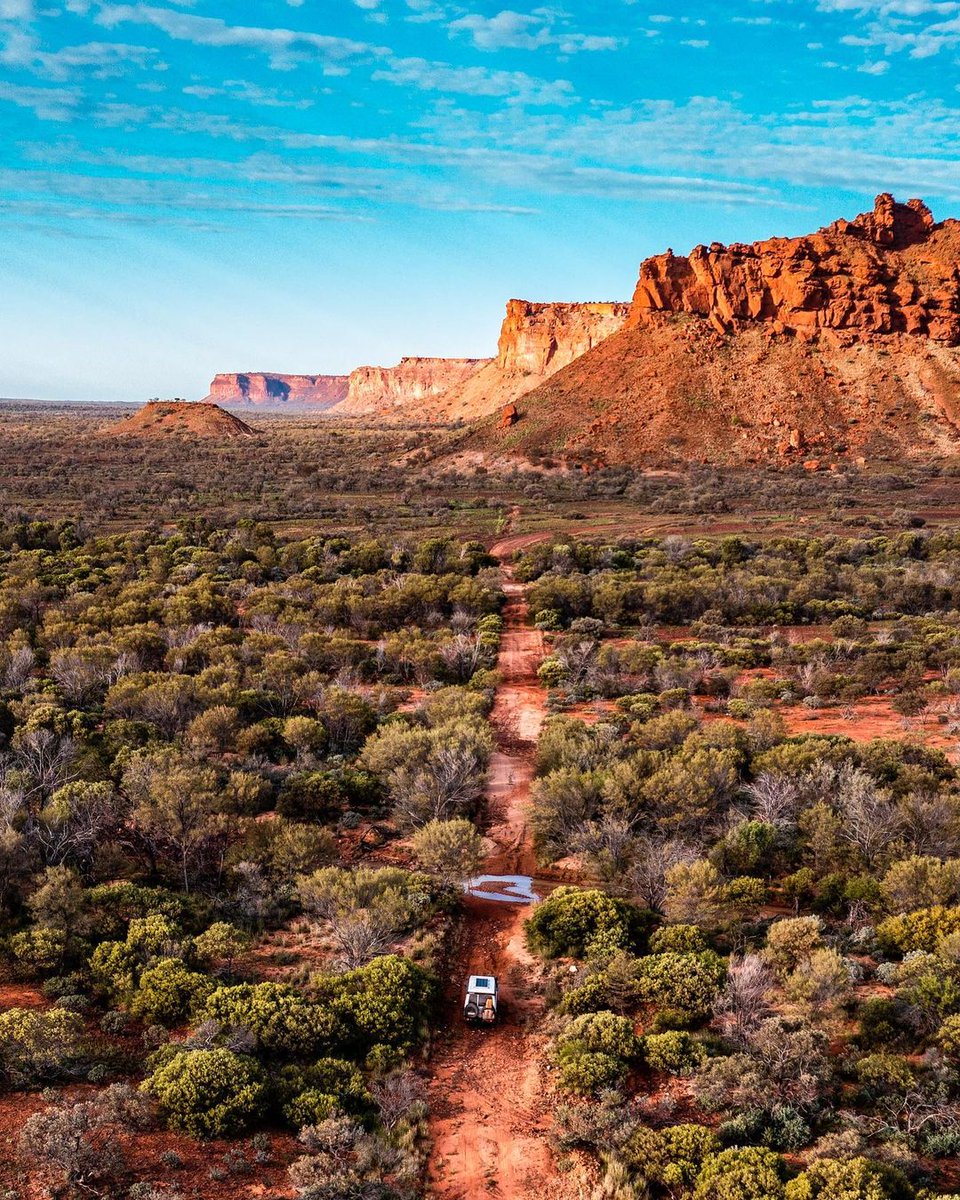 Australia's tweet photo. Buckle up - we're heading on an @Golden_Outbackย adventure! ๐โฐ๏ธ
Today, we're going off-road with IG/imlukemackenzie as he transports us to Mundatharrda (#KennedyRangeNationalPark). #seeaustralia #thisisWA #goldenoutback #holidayherethisyear https://t.co/vBrSD3vl9s