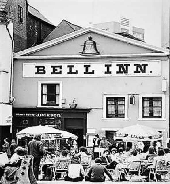 Throwback Thursday, back to 1975 😍 #throwbackthursday #thebellinnnottingham #greenekingpubs #oldestinninengland #nottinghampubs