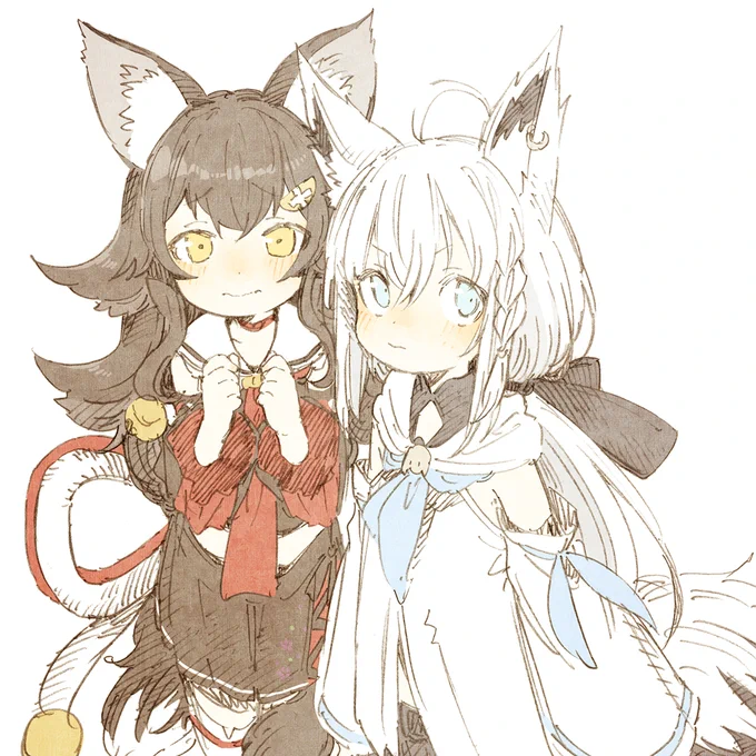 小さいのもいいと思います
#みおーん絵 #絵フブキ #しらぬえ 