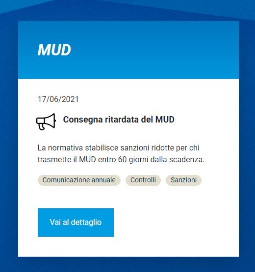 #Rifiuti  Entro il 16 agosto è ancora possibile presentare la Comunicazione #MUD2021 con applicazione della sanzione ridotta. Scopri come: ecocamere.it/dettaglio/noti…
<a href="/unioncamere/">Unioncamere</a> <a href="/CamCom_gov/">CamCom</a> <a href="/ecocamere/">EcoCamere</a>