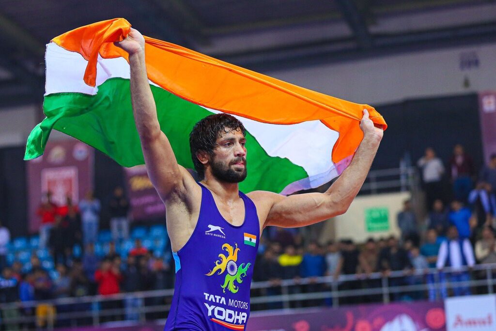 ridinghead's tweet photo. #Wrestling
#Olympics
#Silver 
IND bags another silver 
Congratulations Ravi Kumar https://t.co/1z4w2qWzsI