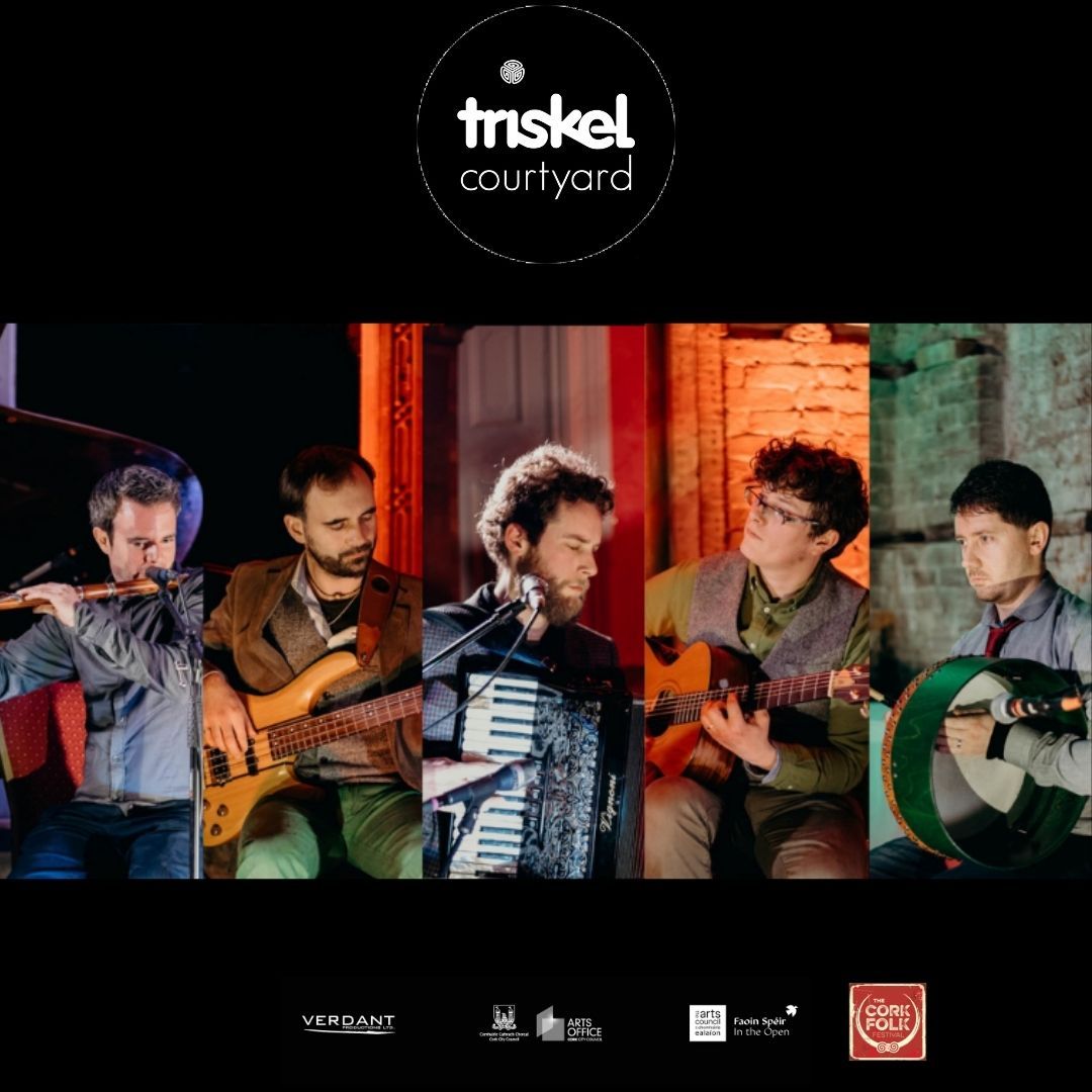 Triskel Arts Centre (@triskelcork) on Twitter photo <a href="/TorcanBand/">Torcán Trad Band</a>, a new-style trad band led by multiple All-Ireland Fleadh & Munster Fleadh medallist Jason Turk, join us for 2 shows on Thurs 12 Aug at 6.30pm & 8.30pm in #TriskelCourtyard. In association w/ <a href="/artscouncil_ie/">The Arts Council / An Chomhairle Ealaíon</a> <a href="/CorkFolkFest/">Cork Folk Festival</a> #InTheOpenFaoinSpeir. buff.ly/3flHdgi. <a href="/TorcanBand/">Torcán Trad Band</a>, a new-style trad band led by multiple All-Ireland Fleadh & Munster Fleadh medallist Jason Turk, join us for 2 shows on Thurs 12 Aug at 6.30pm & 8.30pm in #TriskelCourtyard. In association w/ <a href="/artscouncil_ie/">The Arts Council / An Chomhairle Ealaíon</a> <a href="/CorkFolkFest/">Cork Folk Festival</a> #InTheOpenFaoinSpeir. buff.ly/3flHdgi.