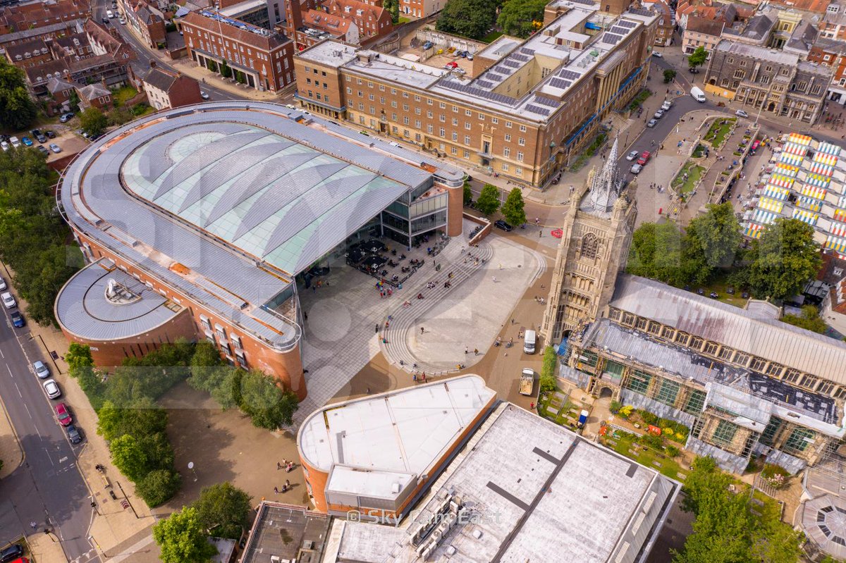 skycameast's tweet photo. Arial views of @TheForumNorwich 
The joys of qualifications and permissions!
@BBCNorfolk https://t.co/qvALzcuJdP