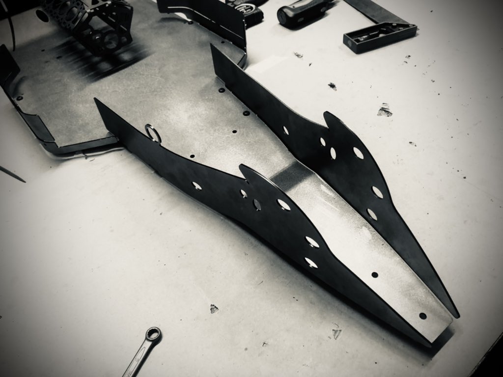 Paul_DCD's tweet photo. Side of the noise cone formed and fitted to our #LeytonHouse March F1 https://t.co/useRoBVGsd