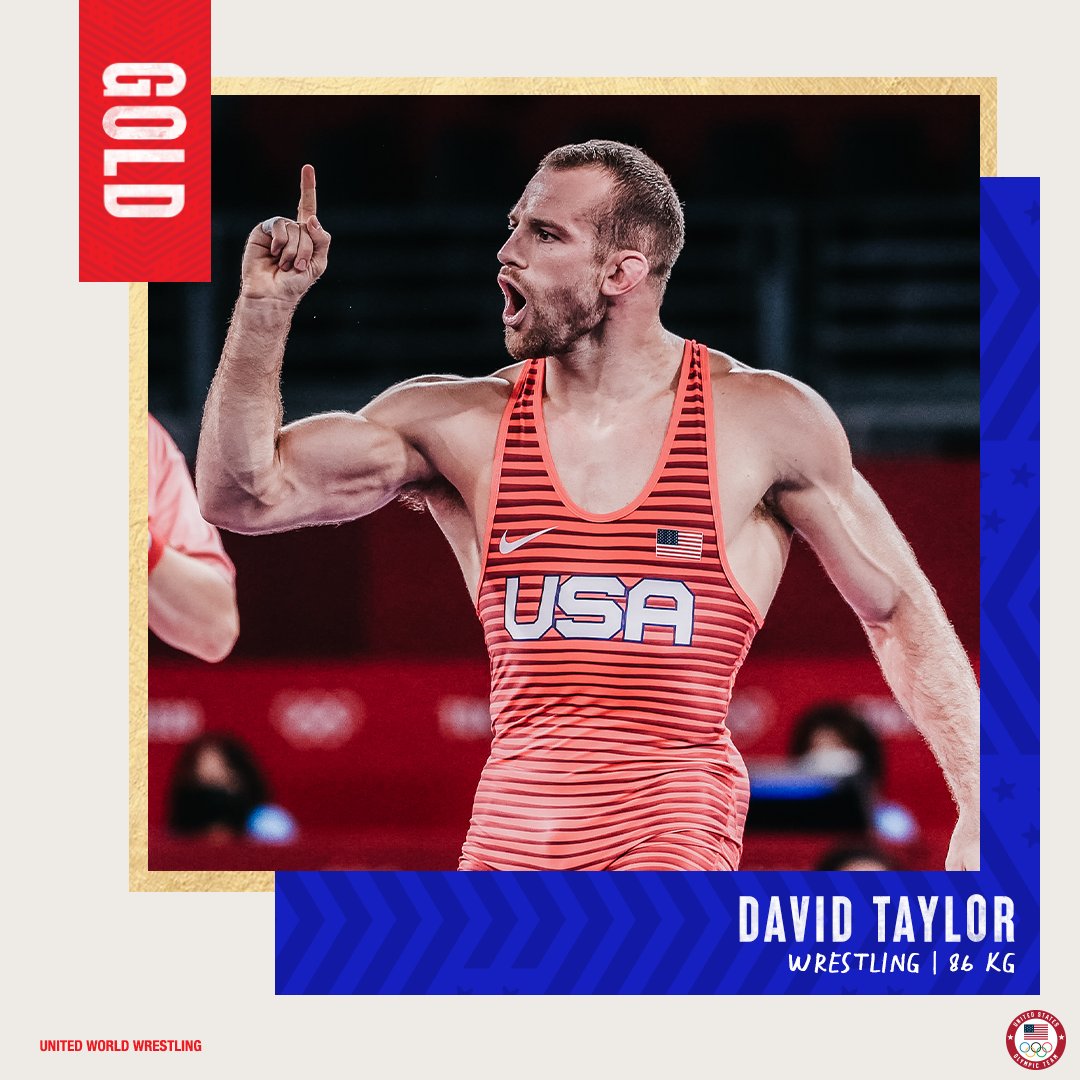 TeamUSA's tweet photo. CHAMP. 🥇

THE MAGIC MAN GETS HIS GOLD. #TokyoOlympics https://t.co/RqjfqfWwZd