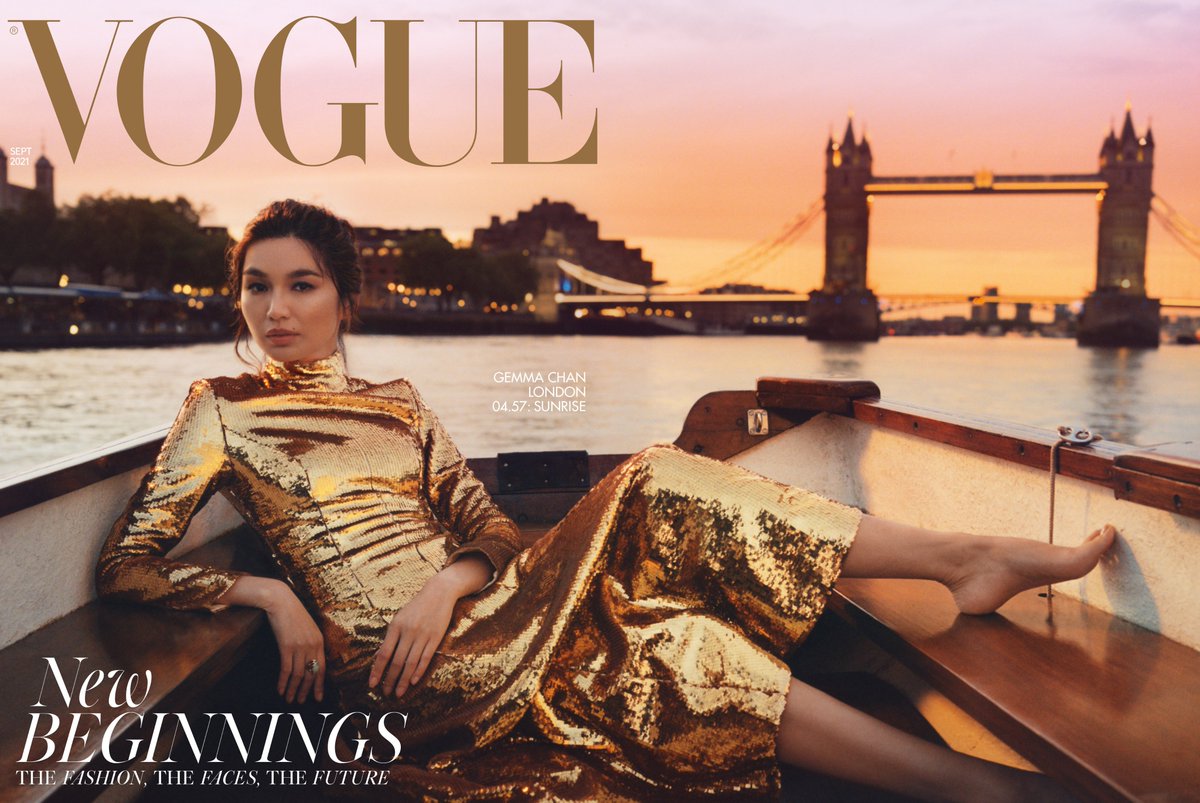 I am absolutely *over the moon* to say I've profiled the indomitable <a href="/gemma_chan/">Gemma Chan</a> for the September issue of <a href="/BritishVogue/">British Vogue</a>, photographed gorgeously by Hanna Moon 🌟 

Read the full interview here vogue.co.uk/news/article/g…