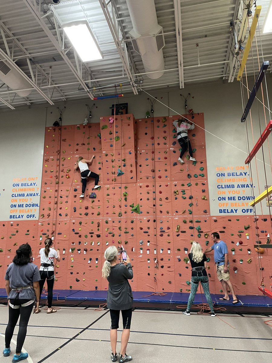 We are crew at REMS!  What an amazing start to the year!  This staff is all about belonging and trust.  ❤️. #REMS <a href="/dcsdk12/">Douglas County School District</a>