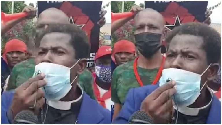 PEACE 104.3 FM (@Peace1043fm) on Twitter photo 2021-08-05 11:27:25 Our church members can't pay Tithes, Offerings anymore -Pastor explains why he joined #FixTheCountry demo Our church members can't pay Tithes, Offerings anymore -Pastor explains why he joined #FixTheCountry demo