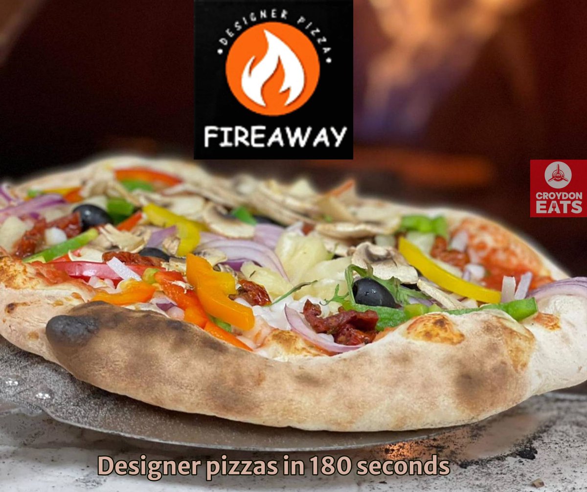 croydon_eats's tweet photo. Fireaway artisan pizzas 🍕 now available from Thornton Heath. Check out the menu at https://t.co/pTtwKl8qh8 https://t.co/yHhXqB9h6e