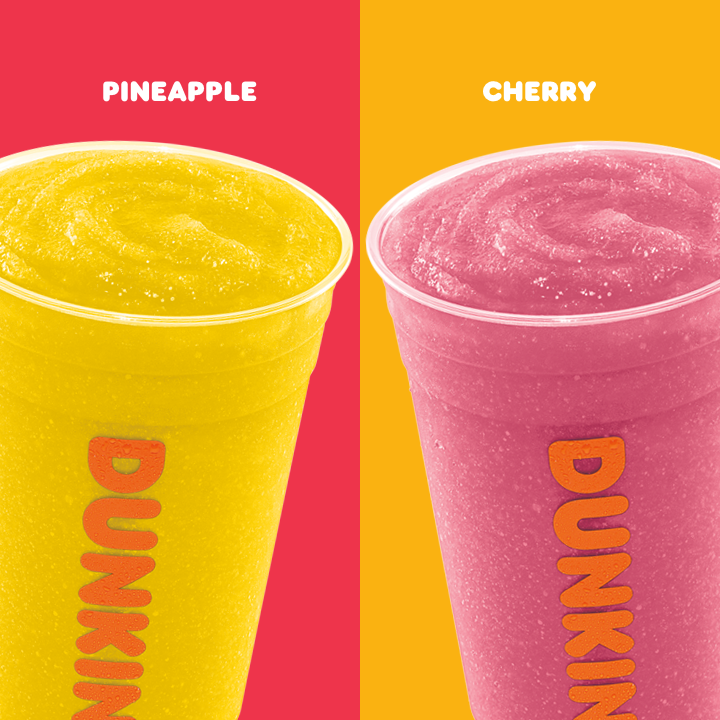 dunkindonutsUK's tweet photo. Keep cool with a Pineapple & Cherry Coolatta® Available now at your local DUNKIN'
#DunkinUK #Coolatta #LimitedTimeOnly https://t.co/9ABH96l8eT