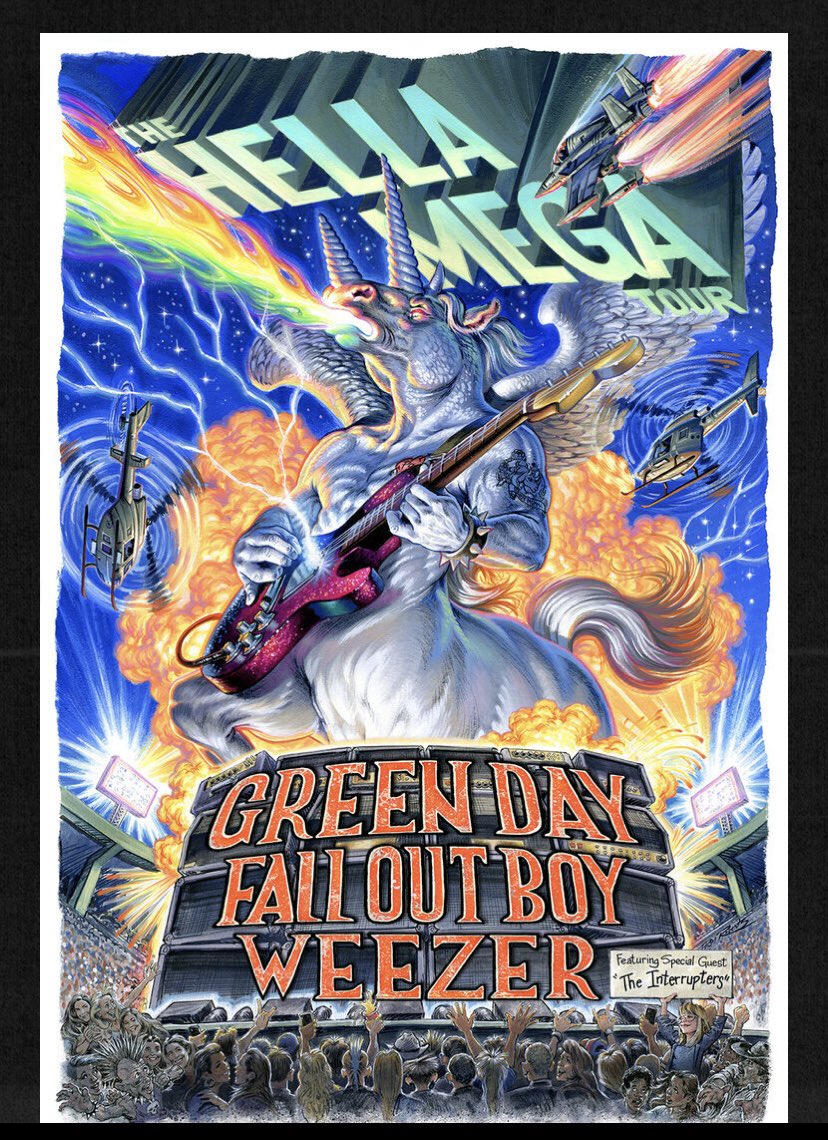 agquillinan's tweet photo. What an amazing #HellaMegaTour concert, 1 and 1/2 years after booking these tickets we seriously couldn’t believe the day had come. It was a rockin good time - and an emotional one too https://t.co/LKwlC039eC