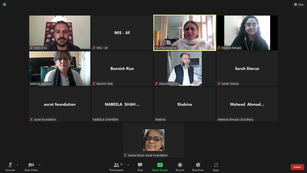 AF &amp; UNDP new project "Promotion of Gender Justice in Pakistan" - Meeting
The project will ensure availability of and access to, free, authentic and expeditious legal assistance to most marginalized women in order for them to claim their rights in five districts of Pakistan.