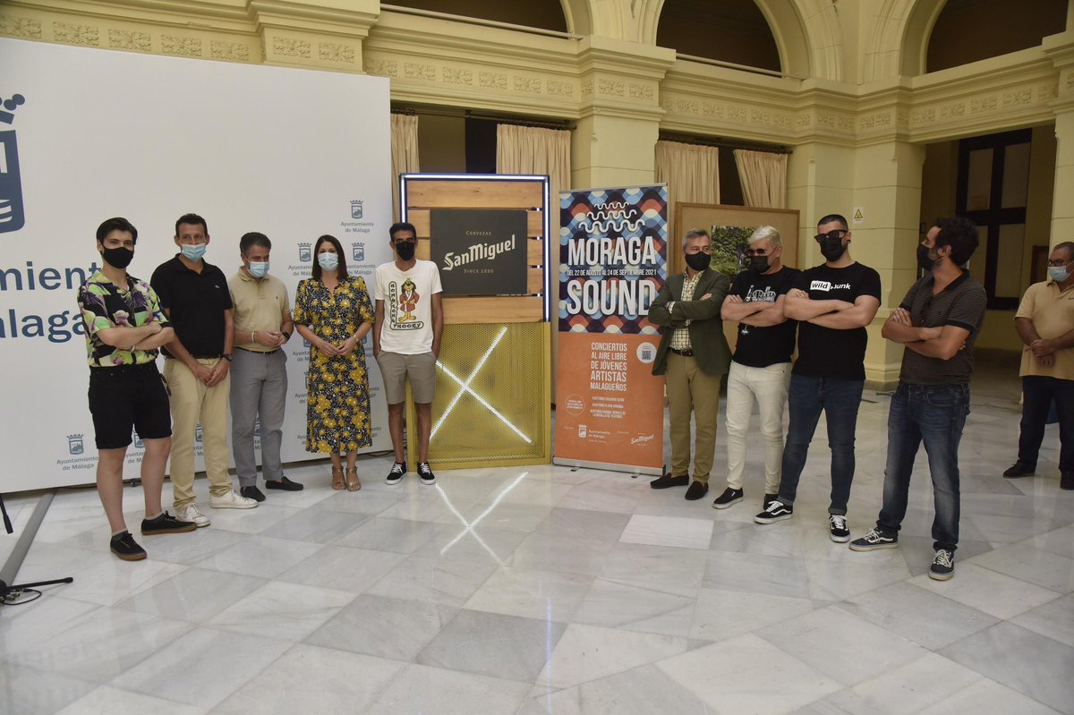 Los ediles de <a href="/culturamalaga/">Área Cultura y Patrimonio Histórico de Málaga</a>, <a href="/NoeliaLosadaCs/">Noelia Losada</a>, y #MálagaEste, <a href="/carlosmconde/">Carlos Conde</a>; acompañados del director Hostelería Sur <a href="/SanMiguel/">Cervezas San Miguel</a>, Nacho Barbulo; el responsable de la programación del festival, <a href="/meridaleopoldo/">Leopoldo Mérida</a> de <a href="/DoctorWatson_/">Doctor Watson</a>, han presentado la II edición del ciclo #MoragaSound
