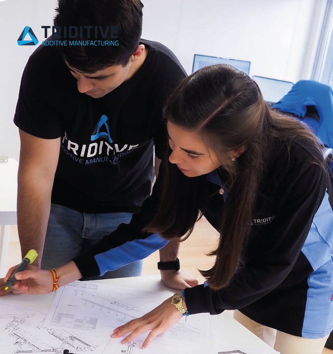 TRIDITIVE's tweet image. When you contact our 3D Printing experts to print any design, we analyze the part in detail to provide the best feedback about printability and materials available but also our team help you to design from scratch or redesign parts for production optimization
#Triditive  #EVAM