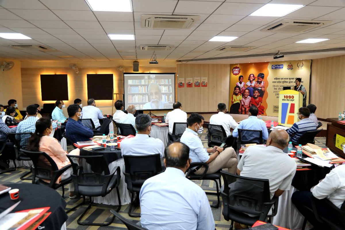 wpl1090's tweet photo. Compassion &amp; sensitivity most important while dealing with children who committed crime said Justice Mr Madan Lokur addressing 52 nodal police officers of SJPUs of 26 districts of UP Police during training workshop organized by WCSO in collaboration with Plan India @Plan_India https://t.co/e58Cij4Cjh