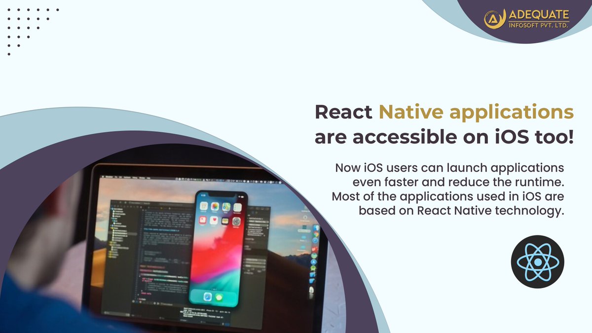 ADQInfosoft's tweet image. React Native applications are accessible on iOS too!
Know More: adequateinfosoft.com/yii-framework-…
#reactnative #hireReactnativeappdevelopers #reactnativeappsolutions