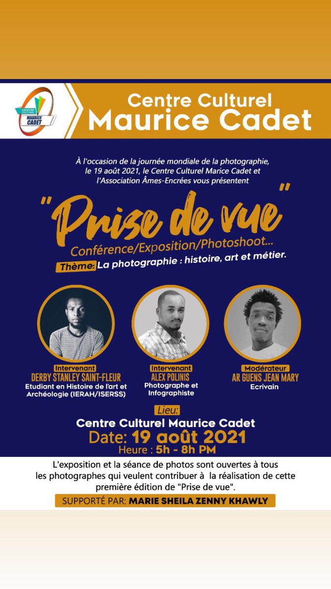 CentreCadet's tweet photo. #prisedevue 
19 Août 2021
5h-8h pm
#journéemondialedelaphotopgraphie https://t.co/FuFZ3ZgpAD