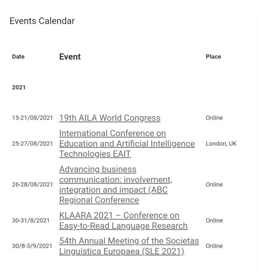 LanguageSector's tweet image. 🆕️ #August is a month full of events for those working with foreign languages. Take a look at the #LanguageSector events calendar 📅 and discover many webinars for language professionals! 👉 thelanguagesector.eu/en/eventscalen…