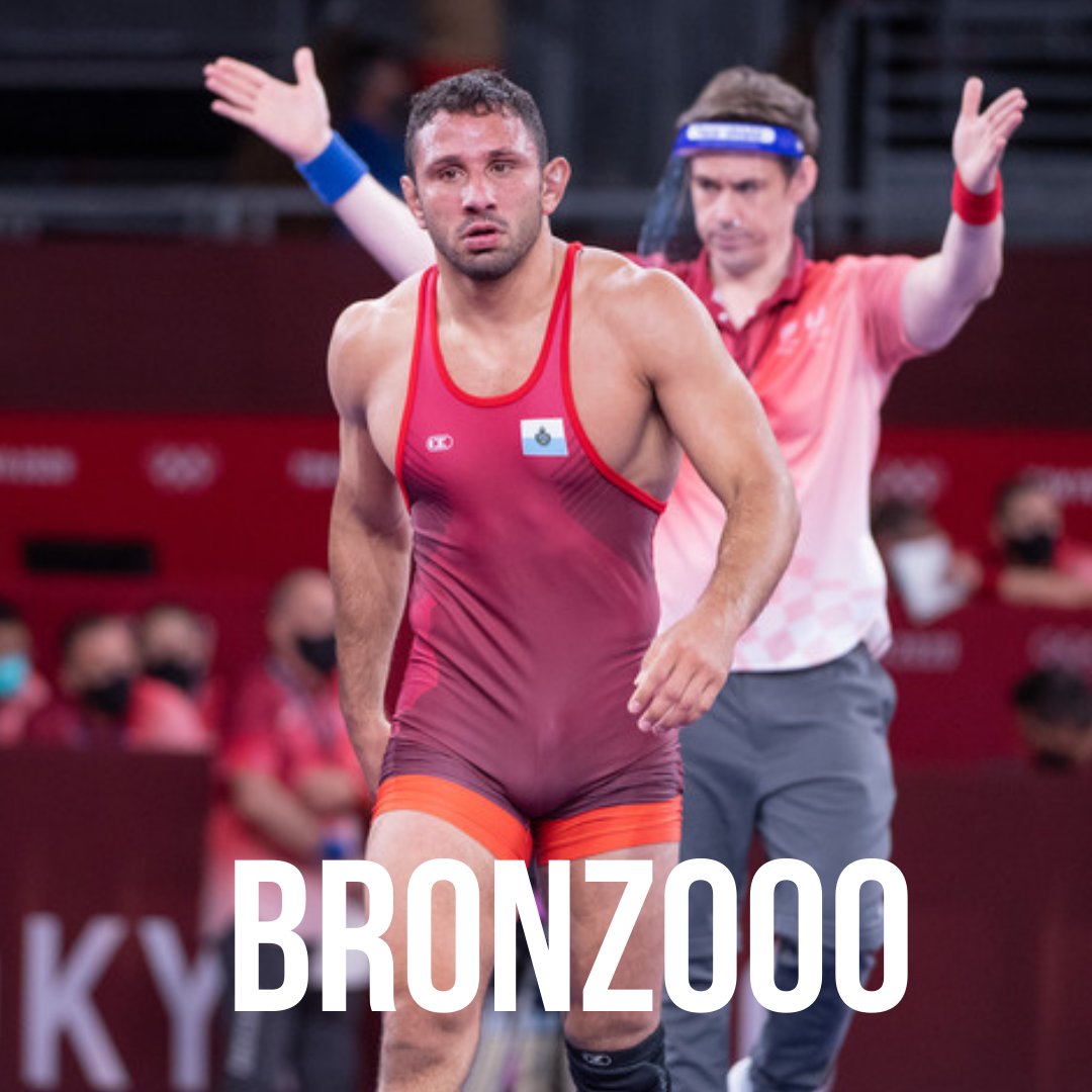 Non abbiamo più parole: BRONZO!!! 🥉
Straordinario Myles! 💙🇸🇲
Arriva la terza medaglia per il #teamsanmarino

#Tokyo2020 #dreamscometrue
