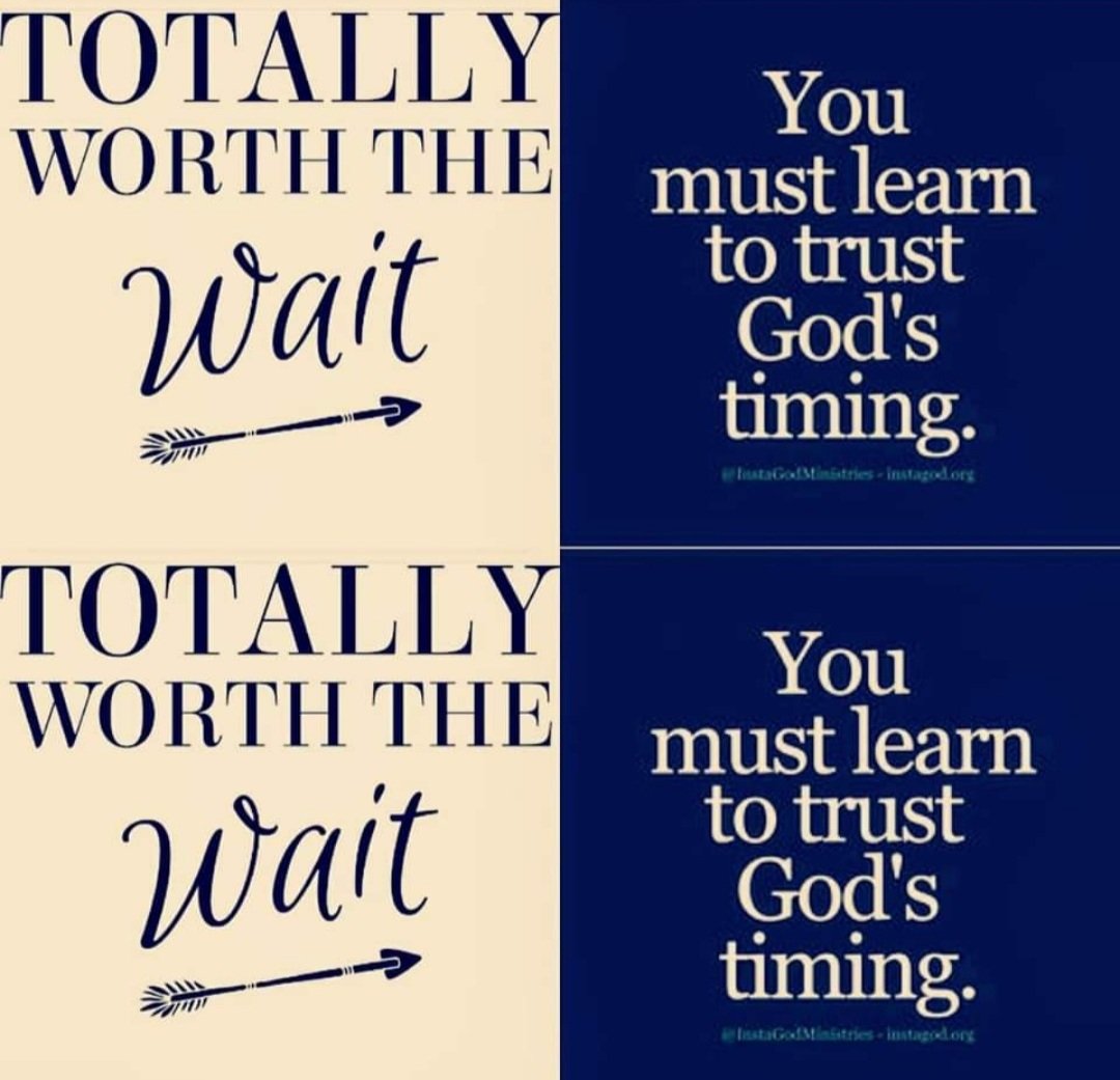 Ladymeraki1's tweet photo. 'When we wait on God trusting His timing and process, we will always reap more than what we hoped for' #Selah๐ #KeepTrustingHim https://t.co/qPSxDwbiN0