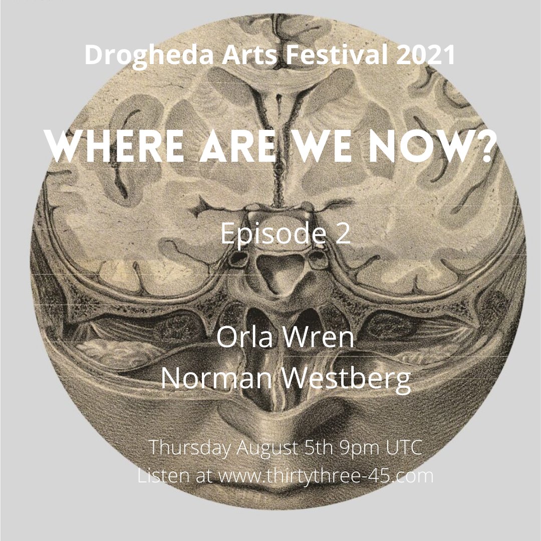#DroicheadConnects: Ep2 of Where Are We Now?, streaming tonight, Thu 5 Aug @ 9pm! @3three45 & Droichead in association with @drogartsfest present a new programme of sound & music. Streaming details & more info: bit.ly/3Abm7cj @artscouncil_ie @louthcoco @littleeggs