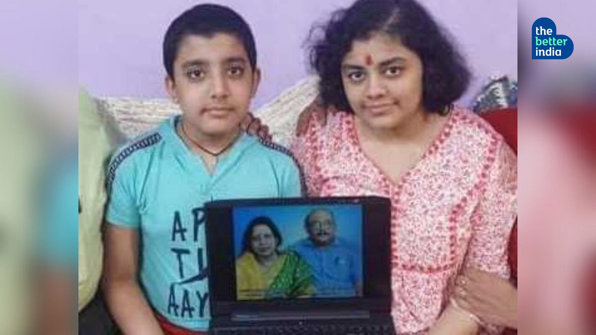 thebetterindia's tweet photo. "The last thing my mother said to me was 'believe in yourself... we will back soon'. My father said 'beta, himmat rakhna," says Bhopal's 16-YO Vanisha Pathak, who lost both parents to COVIDthis May. Vanisha has scored a stunning 99.8% in her class 10 CBSE exams. https://t.co/LiAOJ46Itv