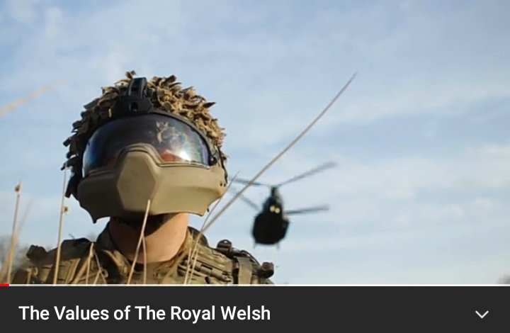 What does it mean to be a soldier in The Royal Welsh? Well, glad you asked.... youtu.be/O8K3FNfknUw