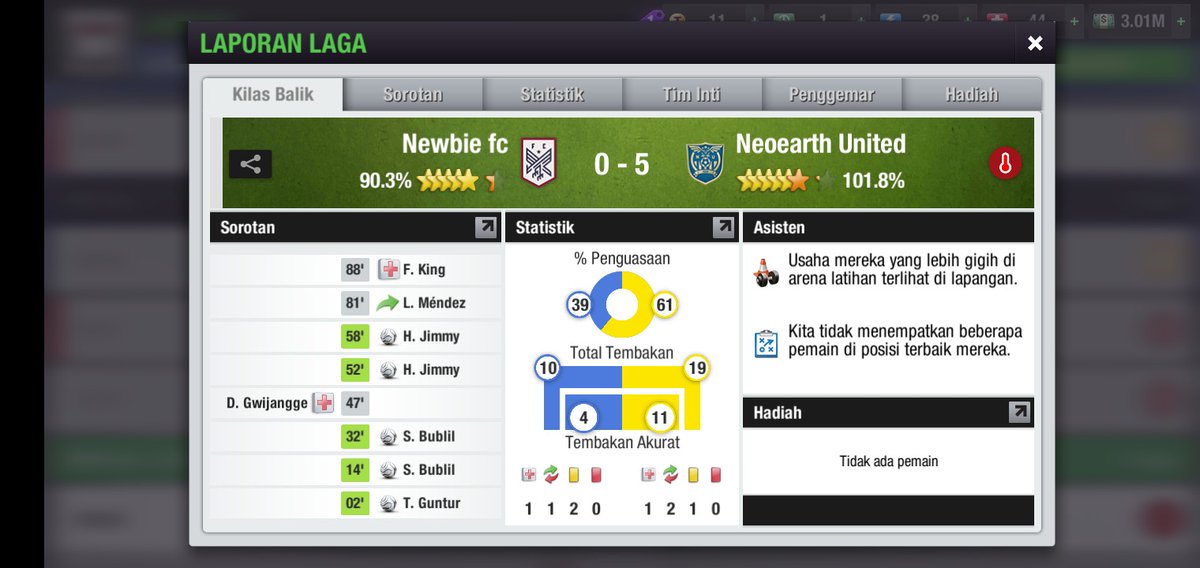 newbie_fc's tweet photo. Hasil pertandingan liga3 sctor B season2 ronde4
@newbie_fc 
@Liga3TEI 
@NeoearthUnited https://t.co/VjeDzzVsk5