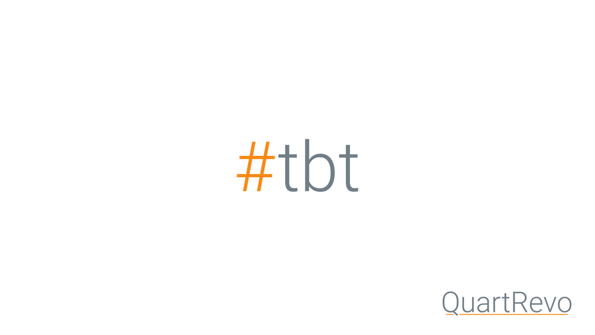 Was bisher geschah...
In unserer kleinen „Throwback Thursday“-Serie blicken wir auf unsere bisherigen Highlights zurück. Gerade in Zeiten der Pandemie erinnern wir uns gerne an Veranstaltungen, Messen und Präsentationen, bei denen QuartRevo vor Ort vertreten war.
Seien Sie dabei!