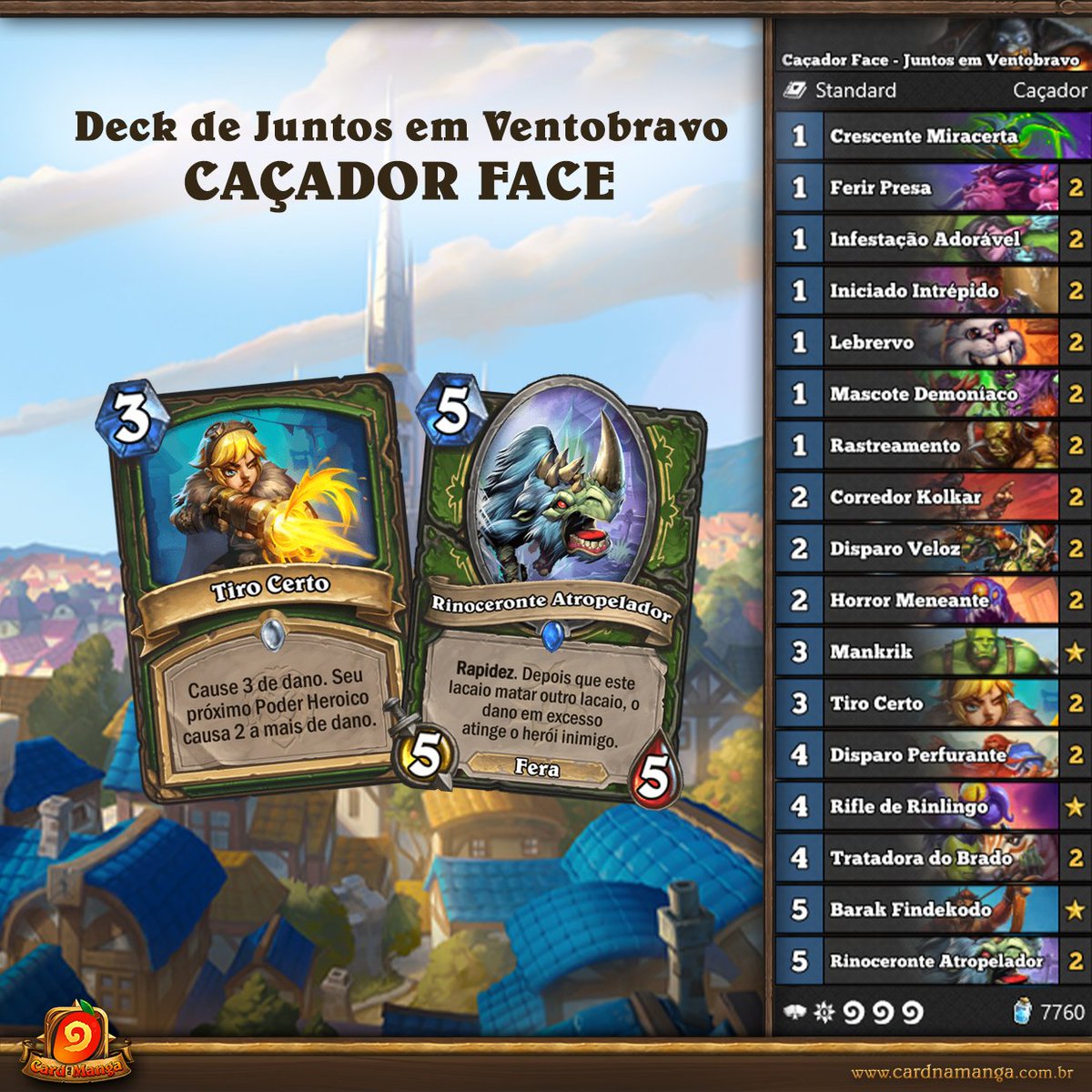 Deck de Juntos em Ventobravo: Caçador Face
Link: bit.ly/FaceHunterJunt…
#hearthstonedecks #playhearthstone