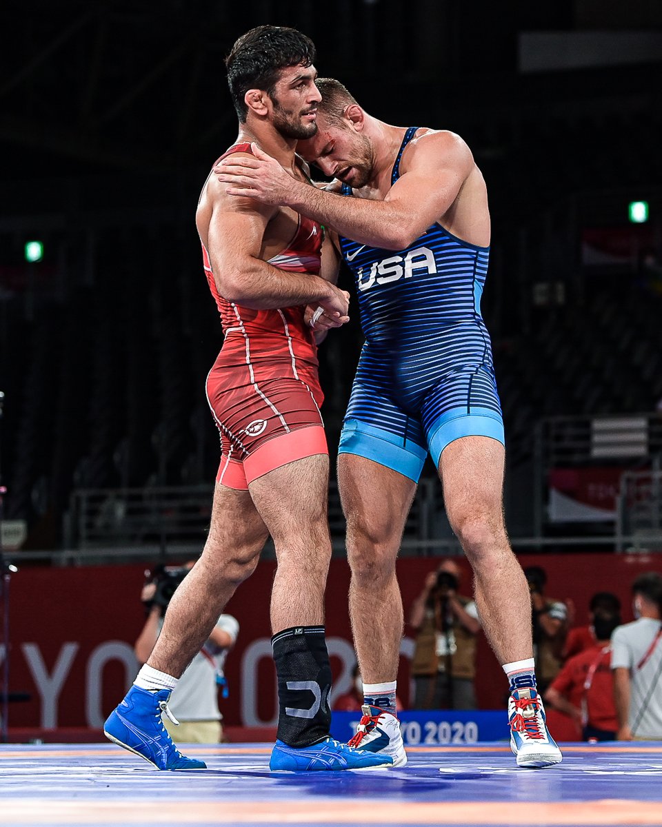 #WrestleTokyo 86kg Olympic champion, David TAYLOR 🇺🇸. #Tokyo2020